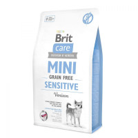 Сухой корм Brit Care GF Mini Sensitive, для собак малых пород с чувствительным пищеварением, 2 кг Сухой корм Brit Care GF Mini Sensitive, для собак малых пород с чувствительным пищеварением, 2 кг
