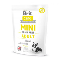 Сухий корм Brit Care GF Mini Adult Lamb, для собак малих порід, з ягням, 0.4 кг Сухий корм Brit Care GF Mini Adult Lamb, для собак малих порід, з ягням, 0.4 кг