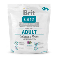 Сухой корм Brit GF Adult Salmon & Potato, для собак весом до 25 кг, 1 кг Сухой корм Brit GF Adult Salmon & Potato, для собак весом до 25 кг, 1 кг