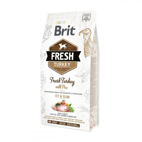 Сухий корм Brit Turkey / Pea Light Fit & Slim Adult, для собак, 2.5 кг
