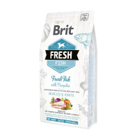 Сухий корм Brit Fresh Fish / Pumpkin Adult Large, для собак великих порід, 12 кг Сухий корм Brit Fresh Fish / Pumpkin Adult Large, для собак великих порід, 12 кг