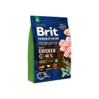 Сухий корм Brit Premium Dog Adult XL, для собак великих порід, 3 кг Сухий корм Brit Premium Dog Adult XL, для собак великих порід, 3 кг