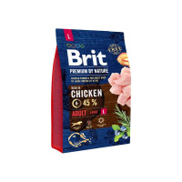 Сухой корм Brit Premium Dog Adult L, для собак крупных пород, 3 кг Сухой корм Brit Premium Dog Adult L, для собак крупных пород, 3 кг