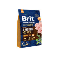 Сухий корм Brit Premium Dog Senior S + M, для літніх собак, 3 кг Сухий корм Brit Premium Dog Senior S + M, для літніх собак, 3 кг