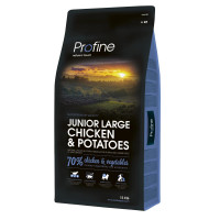Сухой корм Profine Junior Large Breed, для щенков крупных пород, с курицей, 15 кг Сухой корм Profine Junior Large Breed, для щенков крупных пород, с курицей, 15 кг