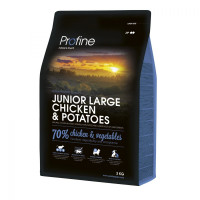 Сухий корм Profine Junior Large Breed, для цуценят великих порід, з куркою, 3 кг Сухий корм Profine Junior Large Breed, для цуценят великих порід, з куркою, 3 кг