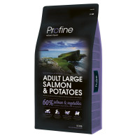 Сухой корм Profine Adult Large Breed Salmon, для собак крупных пород, 15 кг Сухой корм Profine Adult Large Breed Salmon, для собак крупных пород, 15 кг