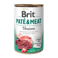 Консерва Brit Paté & Meat Dog, для собак, с олениной, 400 г Консерва Brit Paté & Meat Dog, для собак, с олениной, 400 г