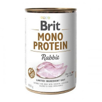 Консерва Brit Mono Protein Dog, для собак, з кроликом, 400 г Консерва Brit Mono Protein Dog, для собак, з кроликом, 400 г