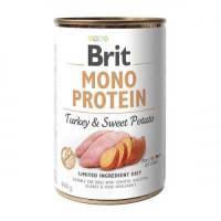 Консерва Brit Mono Protein Dog, для собак, с индейкой и бататом, 400 г Консерва Brit Mono Protein Dog, для собак, с индейкой и бататом, 400 г