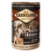 Консерва Carnilove Dog, для собак, північний олень, 400 г Консерва Carnilove Dog, для собак, північний олень, 400 г