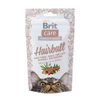 Лакомство Brit Care Hairball, для кошек, с уткой, 50 г Лакомство Brit Care Hairball, для кошек, с уткой, 50 г