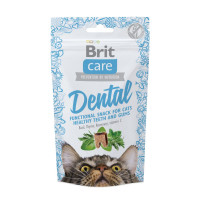 Лакомство Brit Care Dental, для кошек, с индейкой, 50 г Лакомство Brit Care Dental, для кошек, с индейкой, 50 г