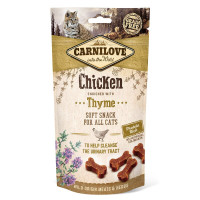 Лакомство Carnilove Cat Semi Moist Snack, для кошек, курица, тимьян, 50 г Лакомство Carnilove Cat Semi Moist Snack, для кошек, курица, тимьян, 50 г
