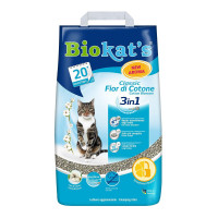 Наполнитель Biokats FIOR di COTTON, для кошачьего туалета, 10 л