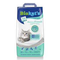 Наповнювач Biokats BIANCO FRESH, для котячого туалету, 5 кг Наповнювач Biokats BIANCO FRESH, для котячого туалету, 5 кг