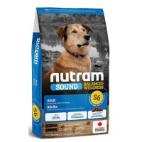 Сухий корм S6 Nutram Sound Balanced Wellness Adult для дорослих собак, з куркою і коричневим рисом, 11.4 кг Сухий корм S6 Nutram Sound Balanced Wellness Adult для дорослих собак, з куркою і коричневим рисом, 11.4 кг
