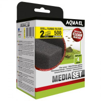 Губка AQUA EL Media Set Standard для Aquael Turbo Filter 500, 2 шт Губка AQUA EL Media Set Standard для Aquael Turbo Filter 500, 2 шт