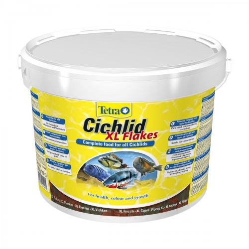 Корм Tetra CICHLID XL для цихлид, 10 л
