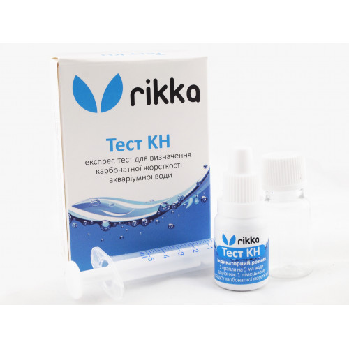 Тест Rikka KH для определения карбонатной жесткости воды (T-110)