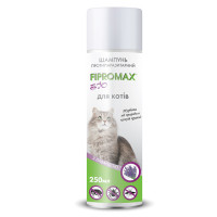 Шампунь Fipromax БІО проти бліх та кліщів, для котів, з лавандою, 250 мл Шампунь Fipromax БІО проти бліх та кліщів, для котів, з лавандою, 250 мл