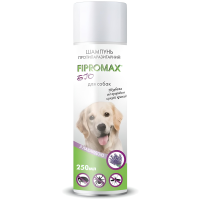 Шампунь Fipromax БІО проти бліх та кліщів, для середніх і великих собак, з лавандою, 250 мл Шампунь Fipromax БІО проти бліх та кліщів, для середніх і великих собак, з лавандою, 250 мл