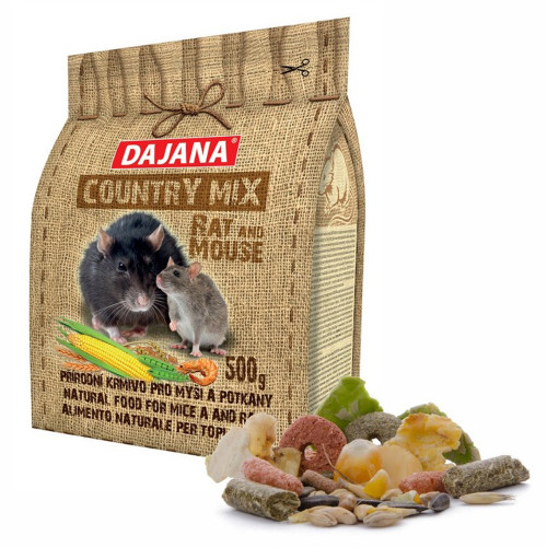 Корм Dajana Pet Country Mix Rat & Mouse для декоративных крыс, мышей, 500 г