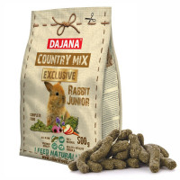 Корм Dajana Pet Country Mix Exclusive Junior для декоративных кроликов, 500 г Корм Dajana Pet Country Mix Exclusive Junior для декоративных кроликов, 500 г
