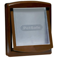 Пластиковая дверь PetSafe для собак до 18 кг, для входной двери, коричневая, 35.2×29.4 см Пластиковая дверь PetSafe для собак до 18 кг, для входной двери, коричневая, 35.2×29.4 см