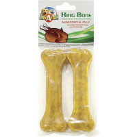 Кость Croci King Bone Chicken для собак, 15 см, 95 г, 2 шт Кость Croci King Bone Chicken для собак, 15 см, 95 г, 2 шт