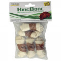 Кость Croci King Bone Duck для собак, вузлова, з качкою, 5 см, 10 г, 5 шт / уп, ціна за упаковку