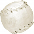 Ласощі М'яч бейсбольний Croci King Bone Buffalo для собак, білий, 7.5 см, 140 г, 6 шт / уп