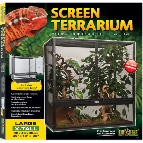 Тераріум Hagen Exo Terra каркасний сітчастий, 90 × 45 × 90 см