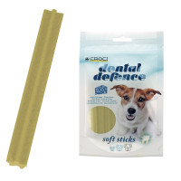 Лакомство Croci Dental Defence Soft Stick для собак, с сыром, 80 г, 10 пач./уп, цена за пачку Лакомство Croci Dental Defence Soft Stick для собак, с сыром, 80 г, 10 пач./уп, цена за пачку