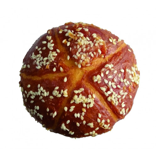 Ласощі булочка Croci Bekery, для собак рол з куркою, 10 см, 110 г, ціна за 1 шт