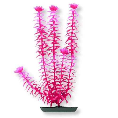 Декорация Hagen Anacharis Pink-Red, растение пластиковое, 20 см