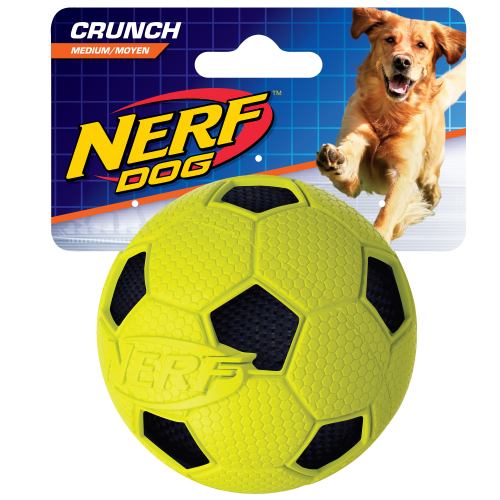 Игрушка Hagen Nerf мяч футбольный, для собак, 7.6 см