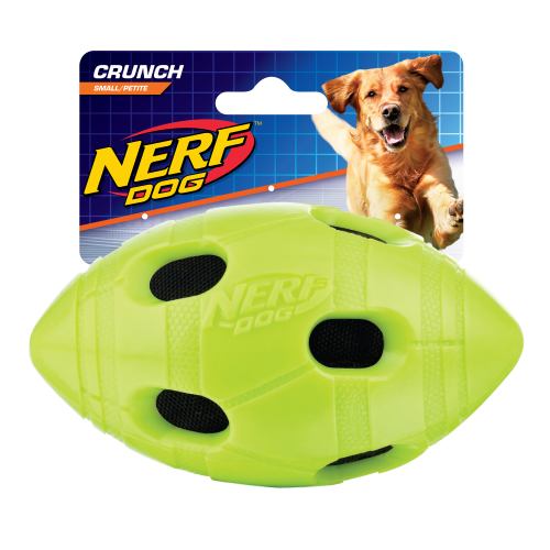Игрушка Hagen Nerf мяч регби, для собак, 10 см