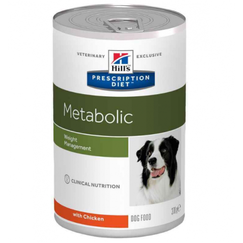 Консерва Hill's Prescription Diet Canine Metabolic для собак, при ожирінні, 370 г