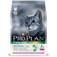Сухой корм Purina Pro Plan Cat Sterilised Turkey для стерилизованных кошек, с индейкой, 3 кг
