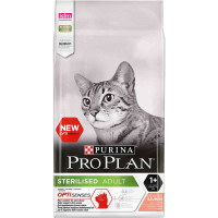 Сухий корм Purina Pro Plan Cat Sterilised Salmon для стерилізованих котів, з лососем, 3 кг Сухий корм Purina Pro Plan Cat Sterilised Salmon для стерилізованих котів, з лососем, 3 кг
