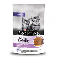 Вологий корм Purina Pro Plan Cat Nutrisavour Junior для кошенят, мус з індичкою, 85 г Вологий корм Purina Pro Plan Cat Nutrisavour Junior для кошенят, мус з індичкою, 85 г