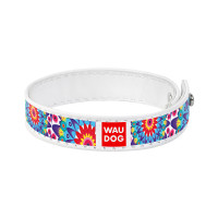 Браслет WAUDOG Design, с рисунком "Цветы", ширина 15 мм, длина 21-23 см, белый Браслет WAUDOG Design, с рисунком "Цветы", ширина 15 мм, длина 21-23 см, белый