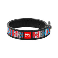Браслет WAUDOG Design, з малюнком "Етно", ширина 15 мм, довжина 21-23 см, чорний Браслет WAUDOG Design, з малюнком "Етно", ширина 15 мм, довжина 21-23 см, чорний