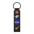 Брелок WAUDOG Design, з малюнком "NASA", ширина 20 мм, довжина 95 мм, чорний