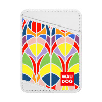 Визитница WAUDOG Design, с рисунком "Витраж", ширина 70 мм, длина 95 мм, белый Визитница WAUDOG Design, с рисунком "Витраж", ширина 70 мм, длина 95 мм, белый