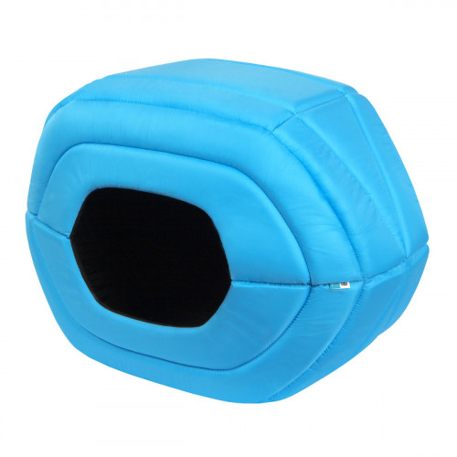 Лежак AiryVest для собак, нейлон, голубой, 55×22×34 см