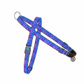 Шлея з ручкою Waudog Nylon для собак, з QR паспортом, малюнок Ловець снів, розмір L, 25 мм, 60-80/70-100 см
