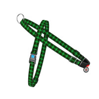 Шлея с ручкой Waudog Nylon для собак, с QR паспортом, зеленый, размер S, 15 мм, 40-55/45-60 см Шлея с ручкой Waudog Nylon для собак, с QR паспортом, зеленый, размер S, 15 мм, 40-55/45-60 см
