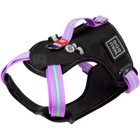 Шлея Waudog Nylon для собак, безопасная, фиолетовый, 20 мм, размер S, 35-60 см, 55-65 см Шлея Waudog Nylon для собак, безопасная, фиолетовый, 20 мм, размер S, 35-60 см, 55-65 см